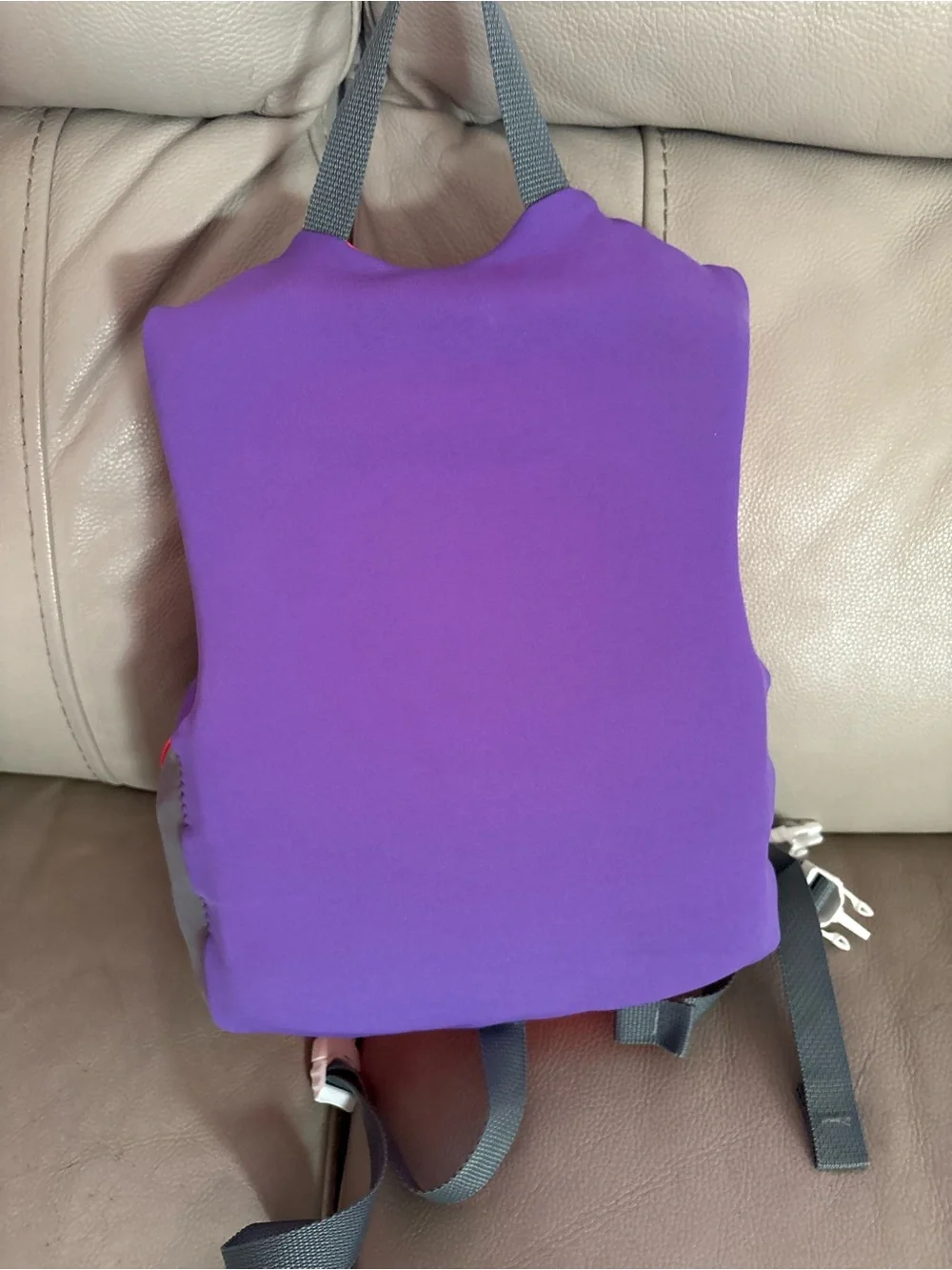 Child Full Throttle Purple & Red Life Vest - Kids Floatation Jacket